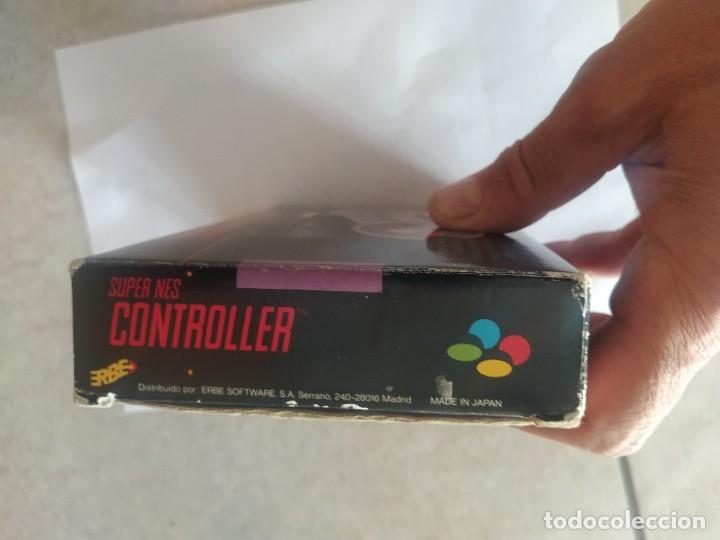 Videojuegos y Consolas: MANDO JOYPAD PAD CONTROLLER SNES SUPER NINTENDO CON CAJA ORIGINAL - Foto 8 - 280282258