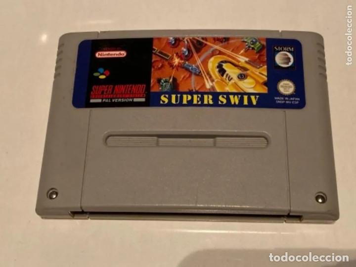 ANTIGUO JUEGO SUPERNINTENDO SUPER NINTENDO SUPER SWIV (Juguetes - Videojuegos y Consolas - Nintendo - SuperNintendo)