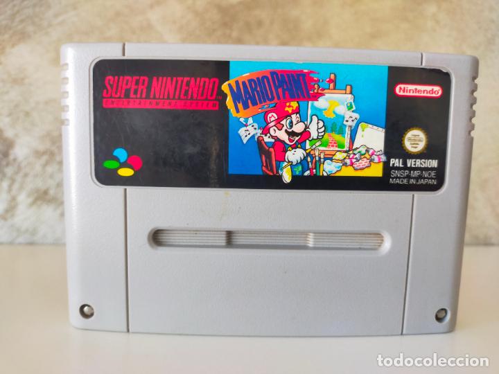 Videojuegos y consolas: MARIO PAINT SNES PAL ESPA&Ntilde;A - Foto 1