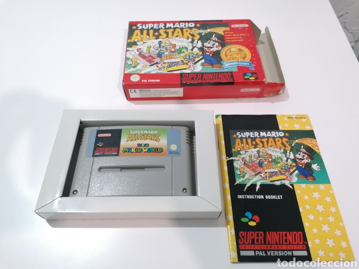 Videojuegos y Consolas: Super Mario All stars + super mario world super Nintendo pal completo - Foto 1 - 302963028