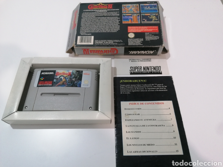 Videojuegos y Consolas: Super Castelvania 4 Super Nintendo Pal - Foto 4 - 303416988