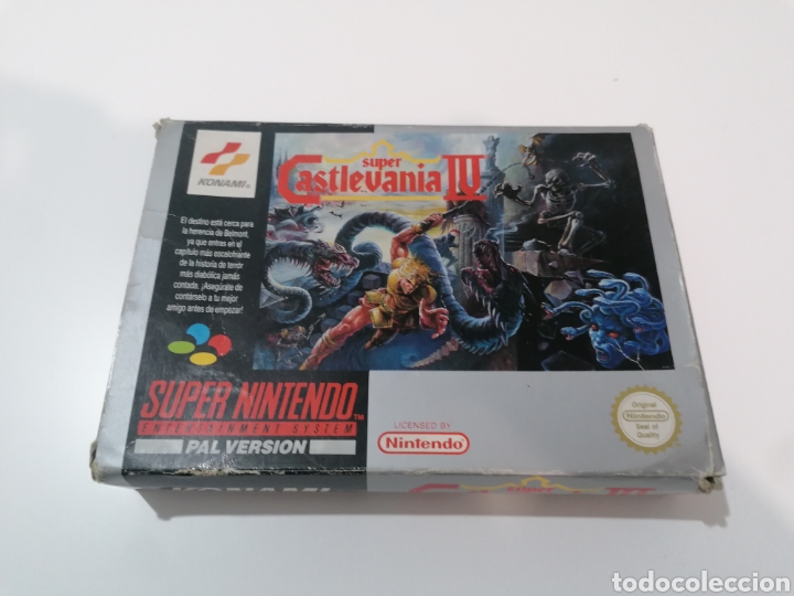 SUPER CASTELVANIA 4 SUPER NINTENDO PAL (Juguetes - Videojuegos y Consolas - Nintendo - SuperNintendo)