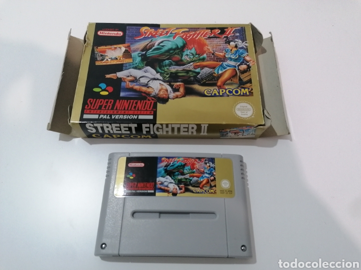 STREET FIGHTER 2 SUPER NINTENDO PAL (Juguetes - Videojuegos y Consolas - Nintendo - SuperNintendo)