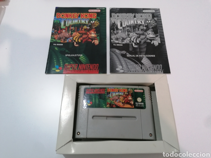 Videojuegos y Consolas: Donkey Kong County Super Nintendo - Foto 2 - 303417818