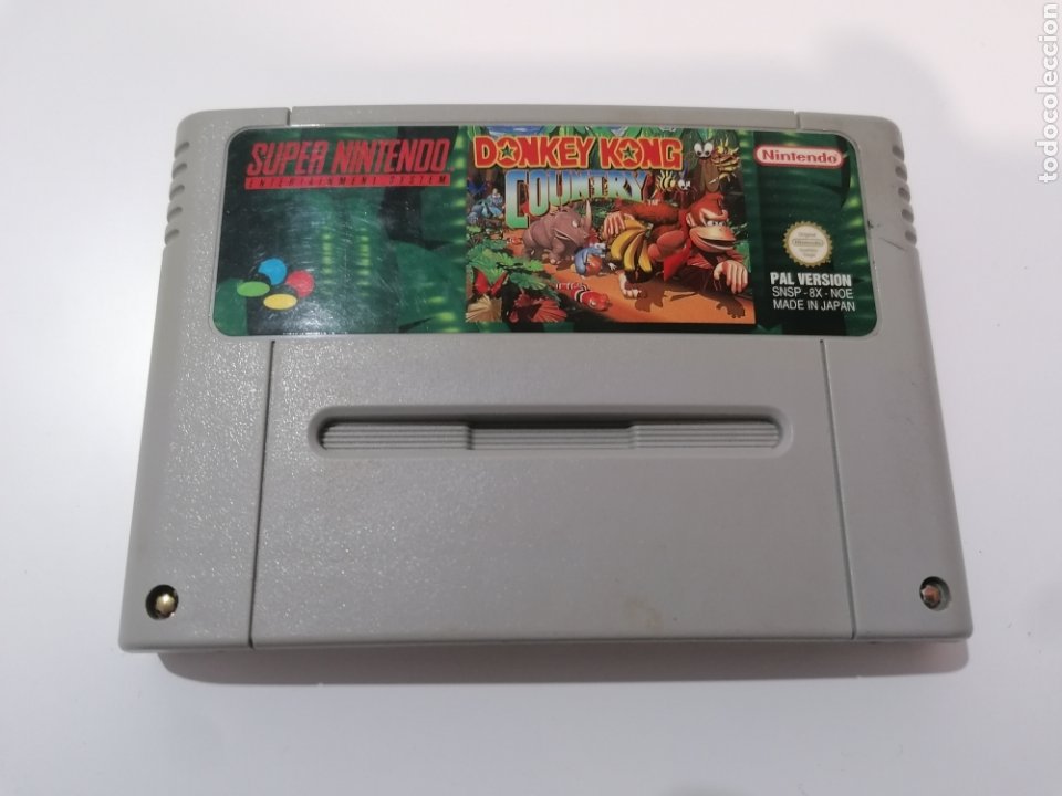 Videojuegos y Consolas: Donkey Kong County Super Nintendo - Foto 5 - 303417818