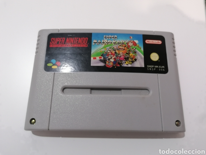 Videojuegos y Consolas: Super Mario Kart Super Nintendo Pal - Foto 3 - 303418593