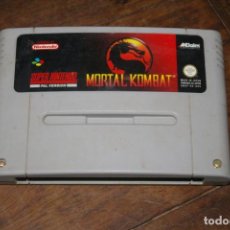 Jeux Vidéo et Consoles: MORTAL KOMBAT CARTUCHO SUPER NINTENDO PAL 1992. Lote 312053113