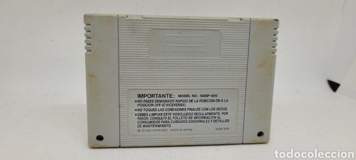 Videojuegos y consolas: SUPER NINTENDO UN SQUADRON. PAL ESP. VERSION ESPA&Ntilde;OLA. - Foto 3