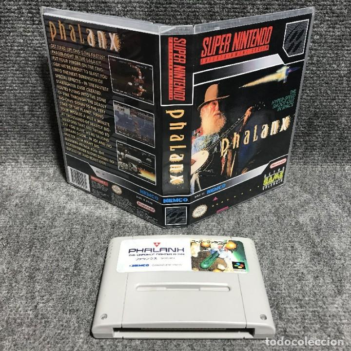 Videojuegos y consolas: PHALANX JAP SUPER FAMICOM NINTENDO - Foto 1