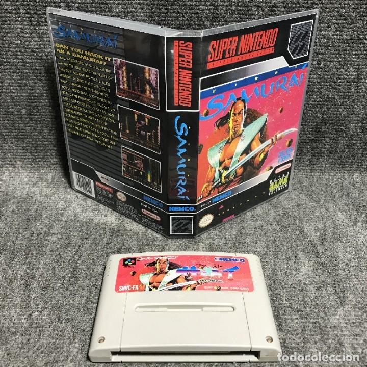 Videojuegos y consolas: FIRST SAMURAI JAP SUPER FAMICOM NINTENDO SNES - Foto 1