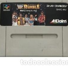 Videojuegos y Consolas: JUEGO DE CARTUCHO SUPER NINTENDO SNES JAPONESA - SUPER FAMICOM - WF ROYAL RUMBLE. Lote 355122988