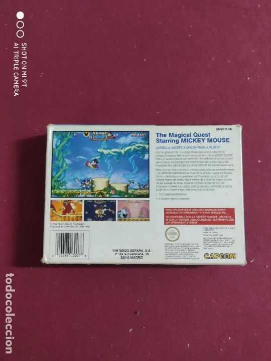 Videojuegos y consolas: the magical quest capcom version pal epa&ntilde;a - Foto 3