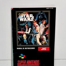 Videojuegos y Consolas: SUPER STAR WARS. SUPER NINTENDO. MANUAL INSTRUCCIONES ESPAÑOL. ORIGINAL. 1992.. Lote 378926844