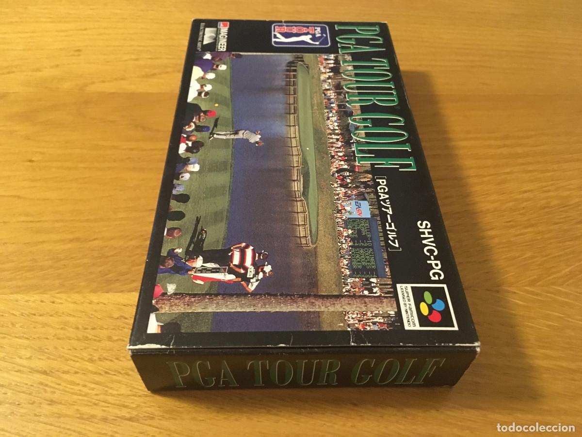 Videojuegos y consolas: PGA Tour Golf para Superfamicom, completo - Foto 3