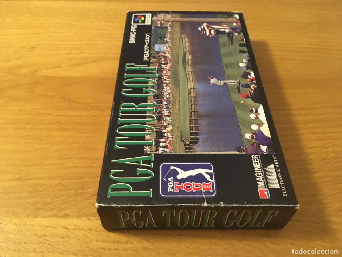 Videojuegos y consolas: PGA Tour Golf para Superfamicom, completo - Foto 4