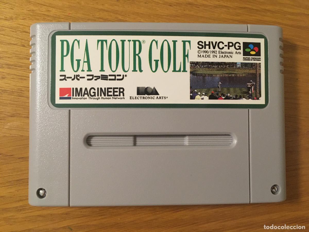 Videojuegos y consolas: PGA Tour Golf para Superfamicom, completo - Foto 7
