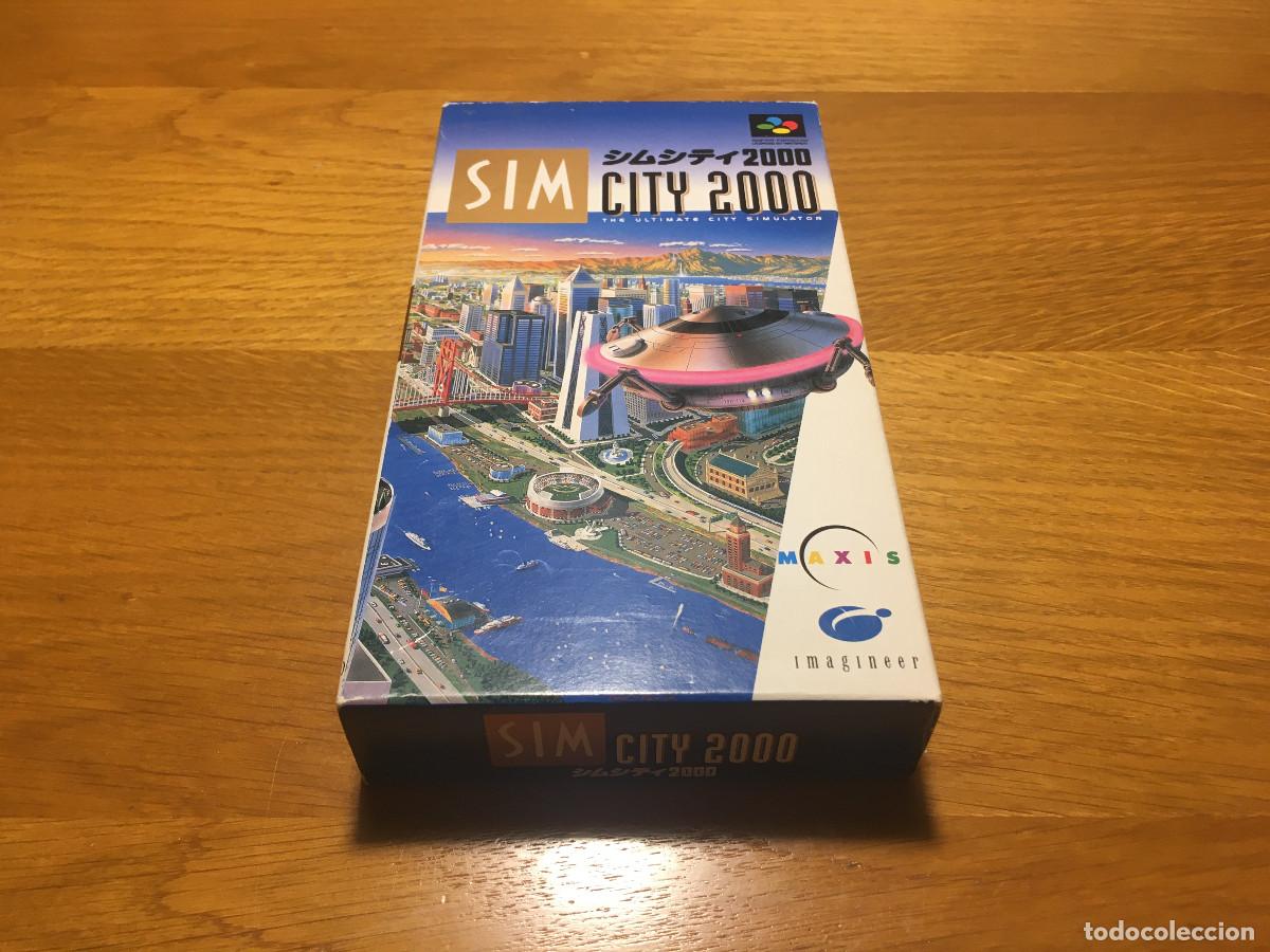 Videojuegos y consolas: Sim City 2000 para Nintendo superfamicom completo - Foto 1