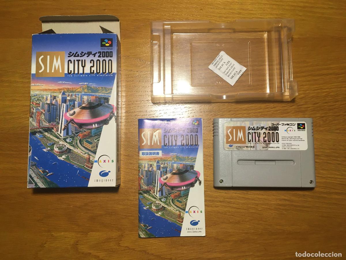 Videojuegos y consolas: Sim City 2000 para Nintendo superfamicom completo - Foto 5