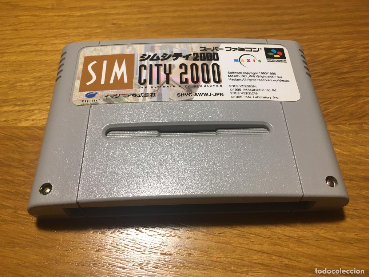Videojuegos y consolas: Sim City 2000 para Nintendo superfamicom completo - Foto 6