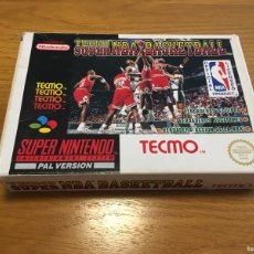 Videojuegos y Consolas: TECMO SUPER NBA PARA SNES VERSION PAL ESP. Lote 389756154