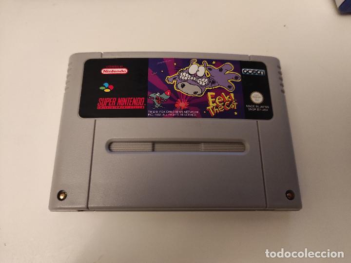 Videojuegos y consolas: Eek The cat Eek! - PAL SNES Super nintendo - Foto 1