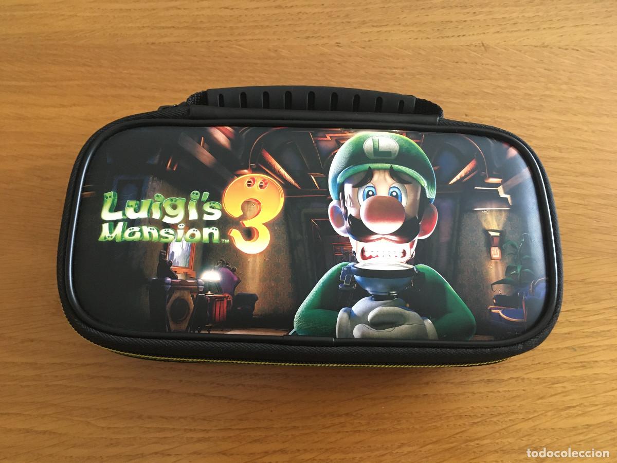 Videojuegos y consolas: Funda Switch Oficial de Luigis Mansion 3 - Foto 1