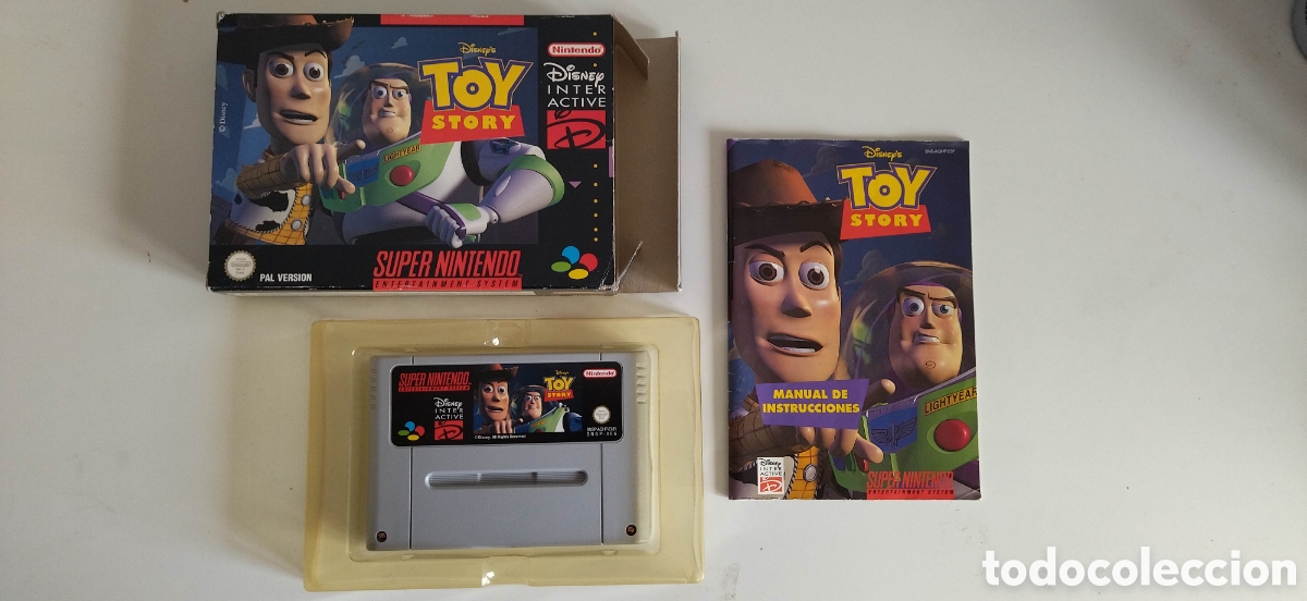 toy story completo super nintendo snes - Acquista Videogiochi e console  Super Nintendo su todocoleccion