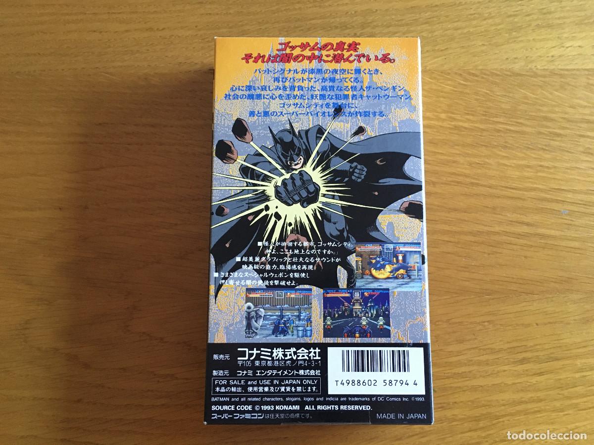 Videojuegos y consolas: Batman Returns para Superfamicom - Foto 2