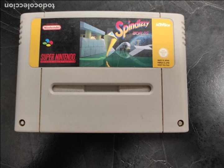 Videojuegos y consolas: Spindizzy Spin dizzy Worlds - Super Nintendo SNES - PAL - Foto 1