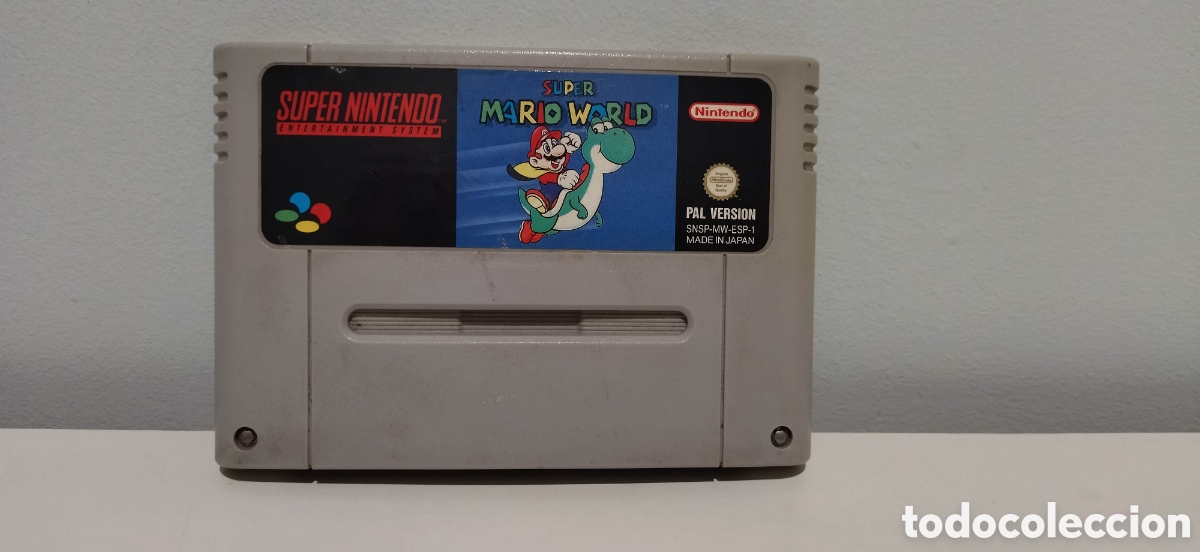 Cartucho Super Mario World - Super Nintendo Snes Pt Br