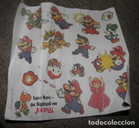 Videojuegos y consolas: CALCOMAN&Iacute;AS SUPER-MARIO JOURNAL,NINTENDO CO.LTD - Foto 1