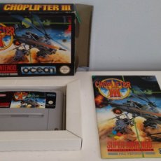 Videojuegos y Consolas: CHOPLIFTER III COMPLETO SUPER NINTENDO SNES