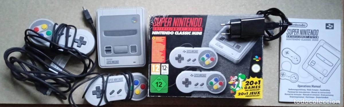 Videojuegos y consolas: SUPER NINTENDO CLASSIC MINI - Foto 1