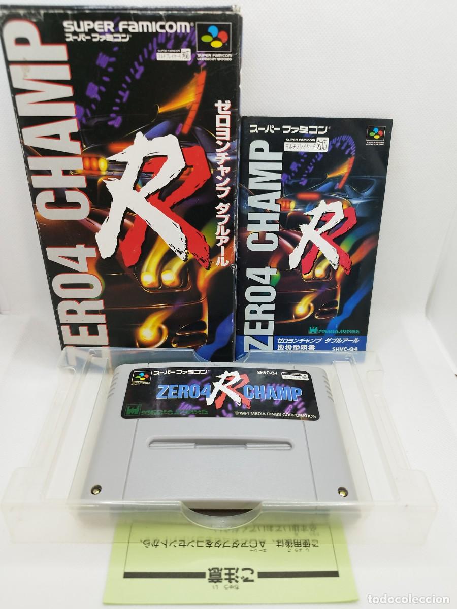 Videojuegos y consolas: Zero 4 Champ RR COMPLETO Super Famicom NTSC-J - Foto 1