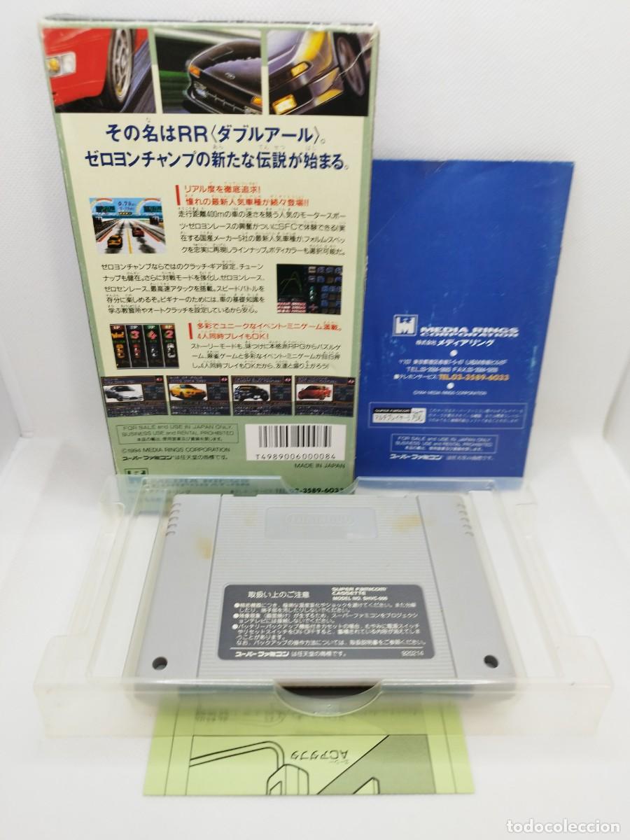 Videojuegos y consolas: Zero 4 Champ RR COMPLETO Super Famicom NTSC-J - Foto 2