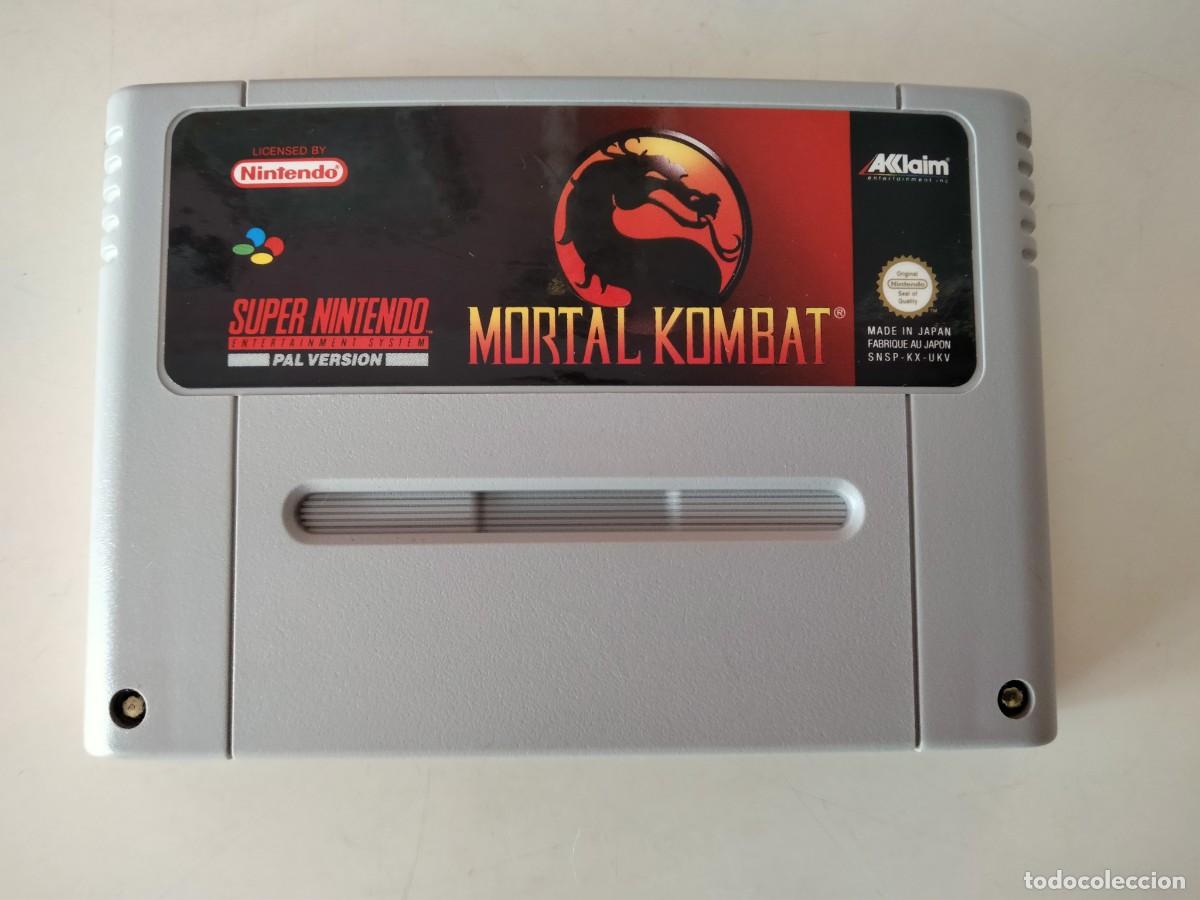 Videojuegos y consolas: Mortal Kombat, Super Nintendo - Foto 1