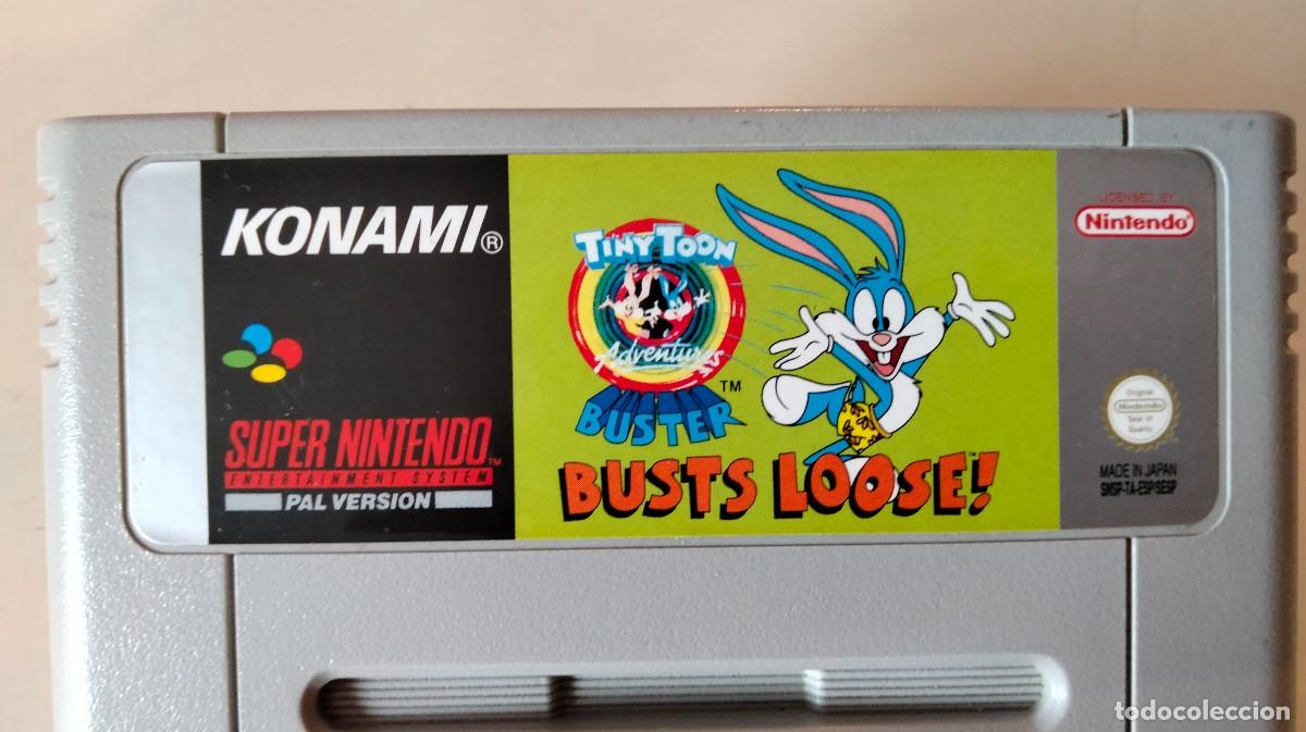 Videojuegos y consolas: Tiny Toon, Buster Busts Loose. Super Nintendo - Foto 3