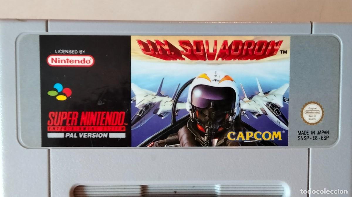 Videojuegos y consolas: U.N Squadron, Super Nintendo - Foto 3