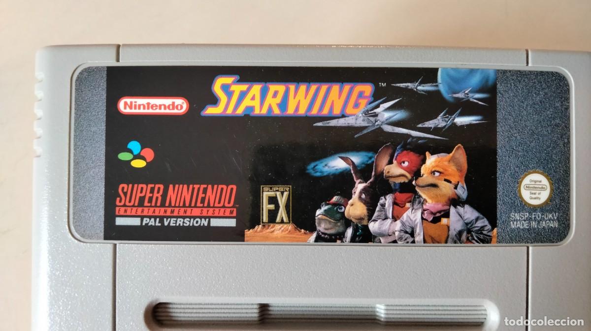 Videojuegos y consolas: Starwing, Super Nintendo - Foto 3