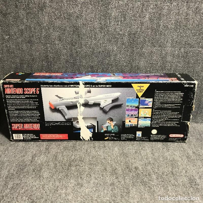 Videojuegos y consolas: SUPER NINTENDO SCOPE CON CAJA SNES - Foto 2