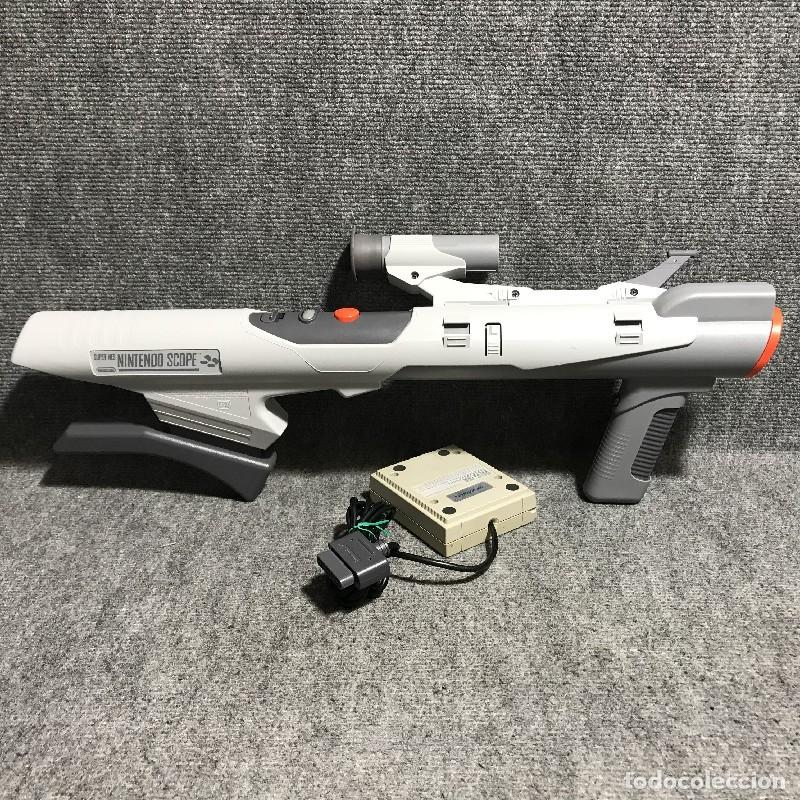 Videojuegos y consolas: SUPER NINTENDO SCOPE CON CAJA SNES - Foto 4