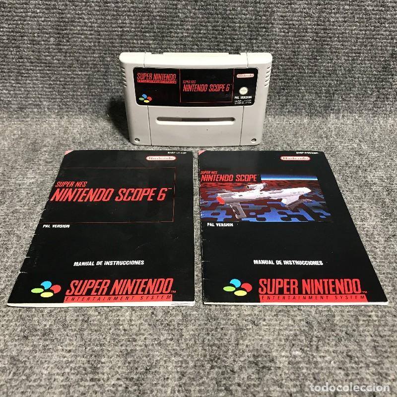 Videojuegos y consolas: SUPER NINTENDO SCOPE CON CAJA SNES - Foto 7