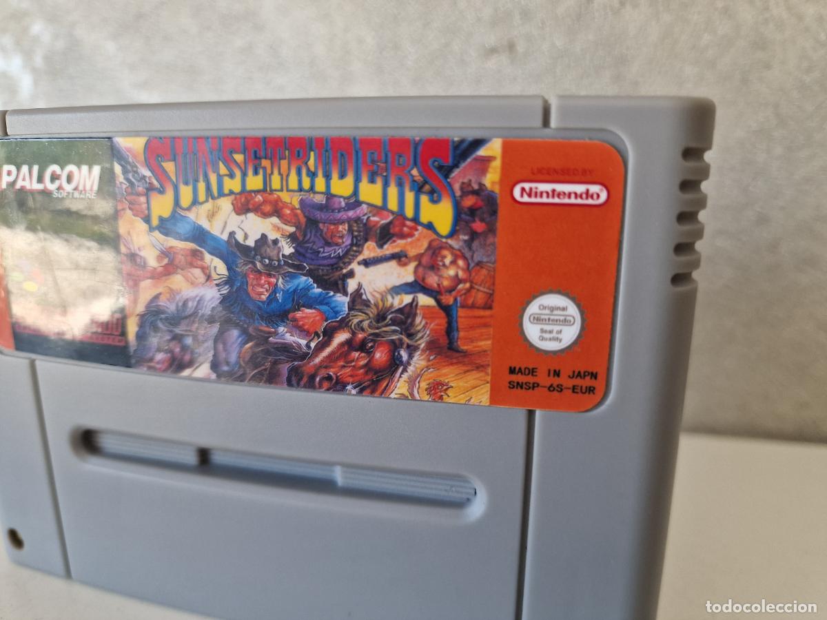 Videojuegos y consolas: SUNSET RIDERS SNES REPRO - Foto 2