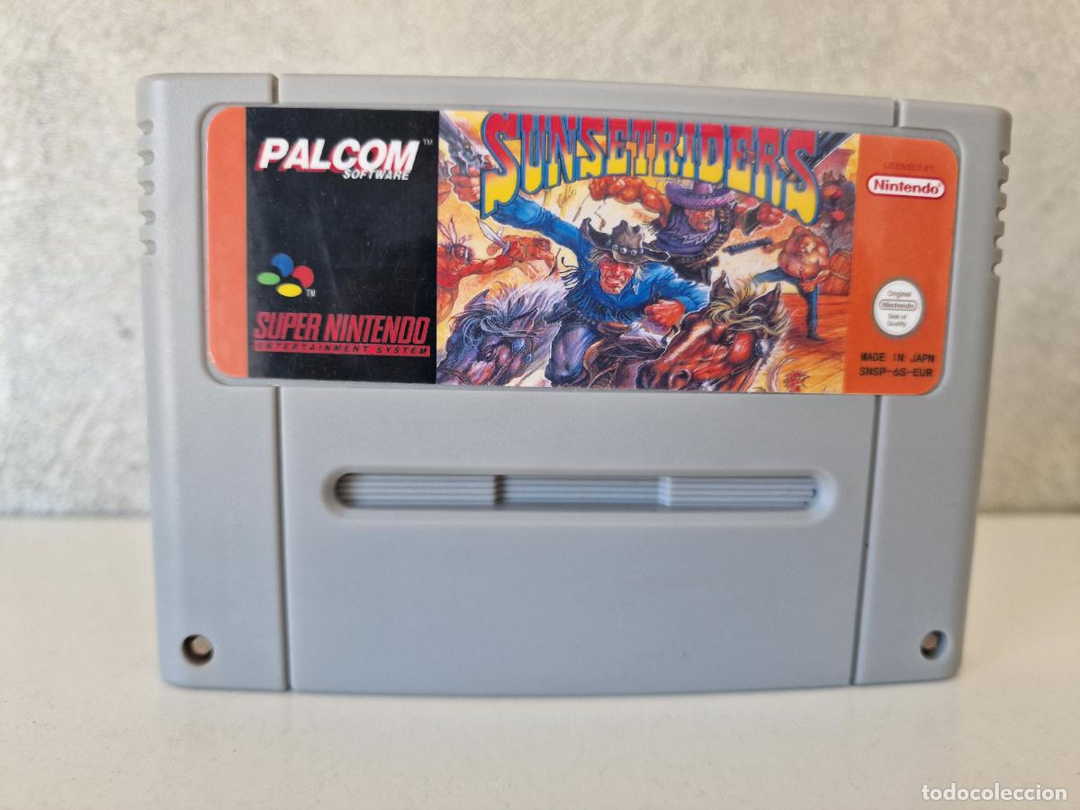 Videojuegos y consolas: SUNSET RIDERS SNES REPRO - Foto 1