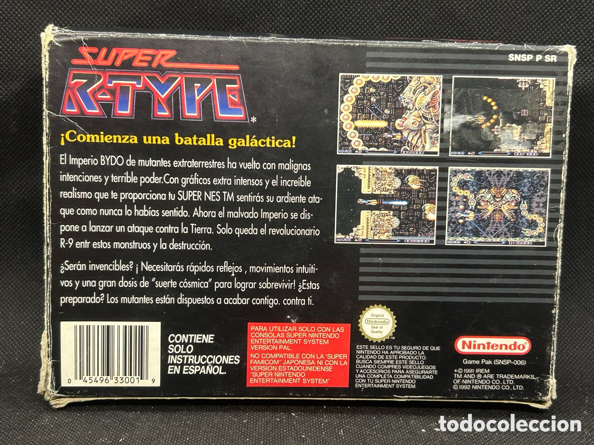 Videojuegos y consolas: S&uacute;per Nintendo, s&uacute;per R-type - Foto 7