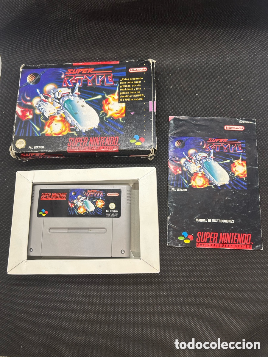 Videojuegos y consolas: S&uacute;per Nintendo, s&uacute;per R-type - Foto 1