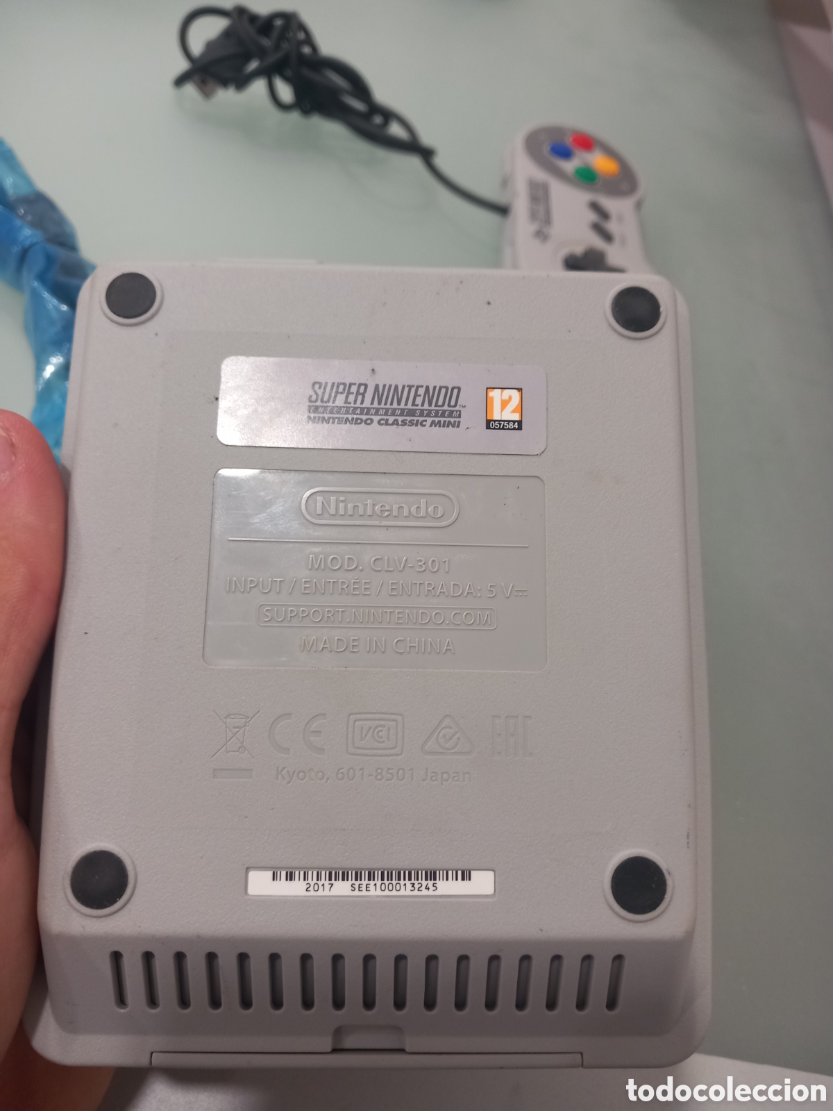 Videojuegos y consolas: Super Nintendo con 2 mandos - Foto 3