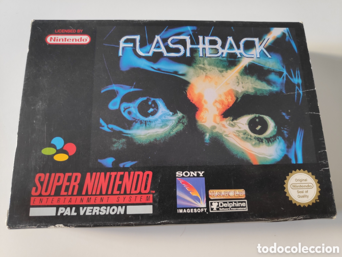 Videojuegos y consolas: Juego Flashback SNES Super nintendo PAL - Foto 3