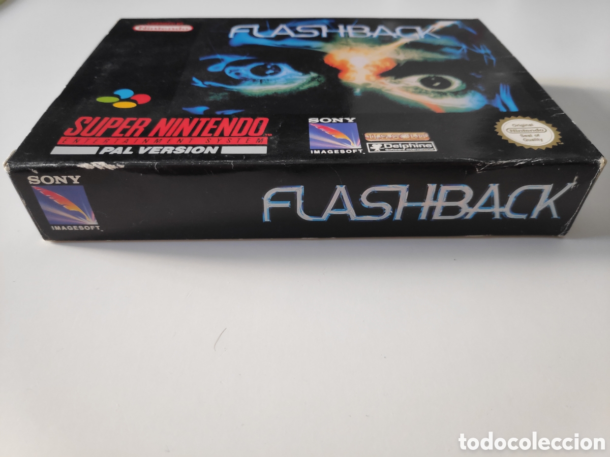 Videojuegos y consolas: Juego Flashback SNES Super nintendo PAL - Foto 5