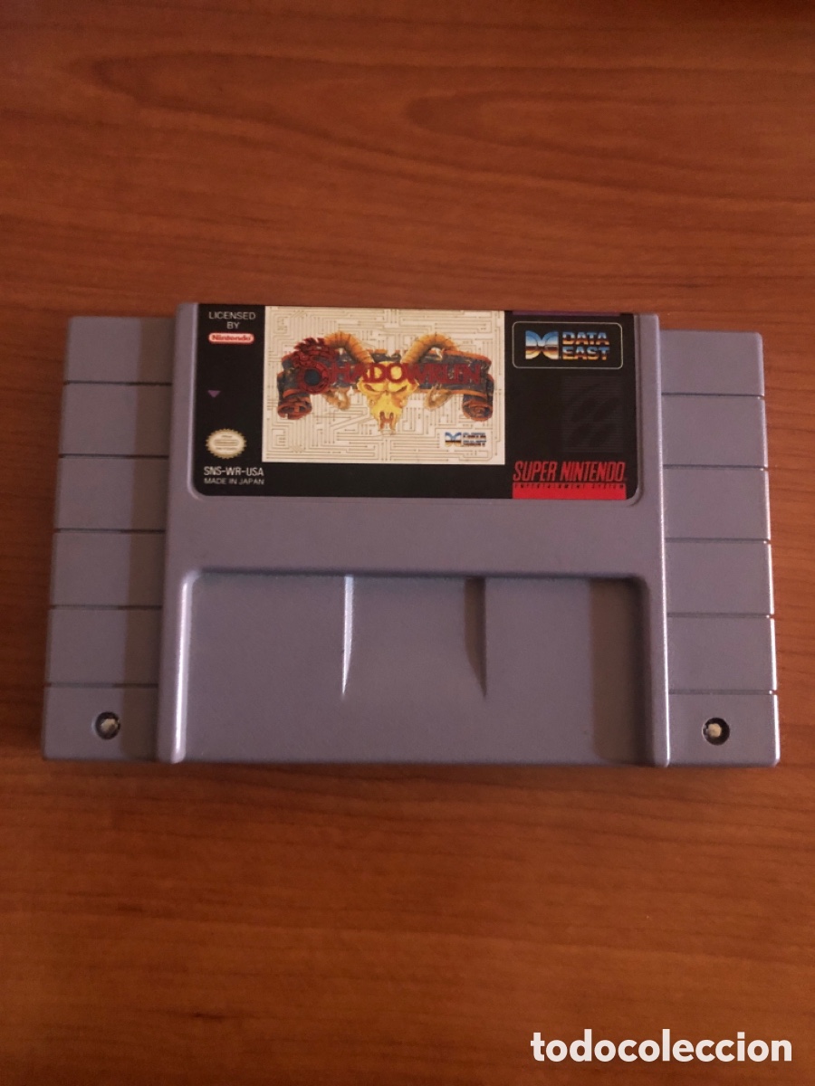 Videojuegos y consolas: Shadowrun SUPERNINTENDO NTSC - USA - Foto 1